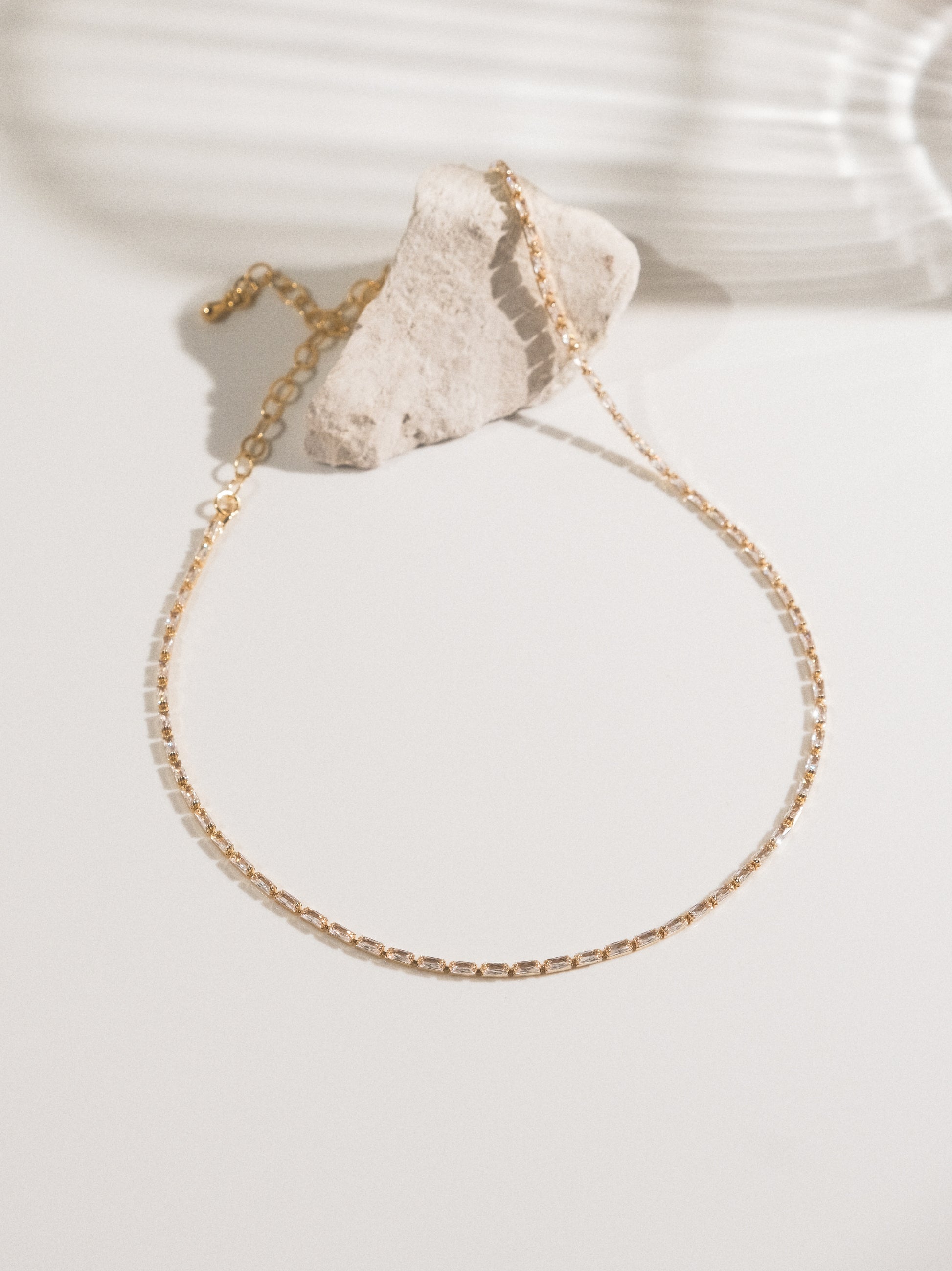 Soli Gold Filled Tennis Necklace