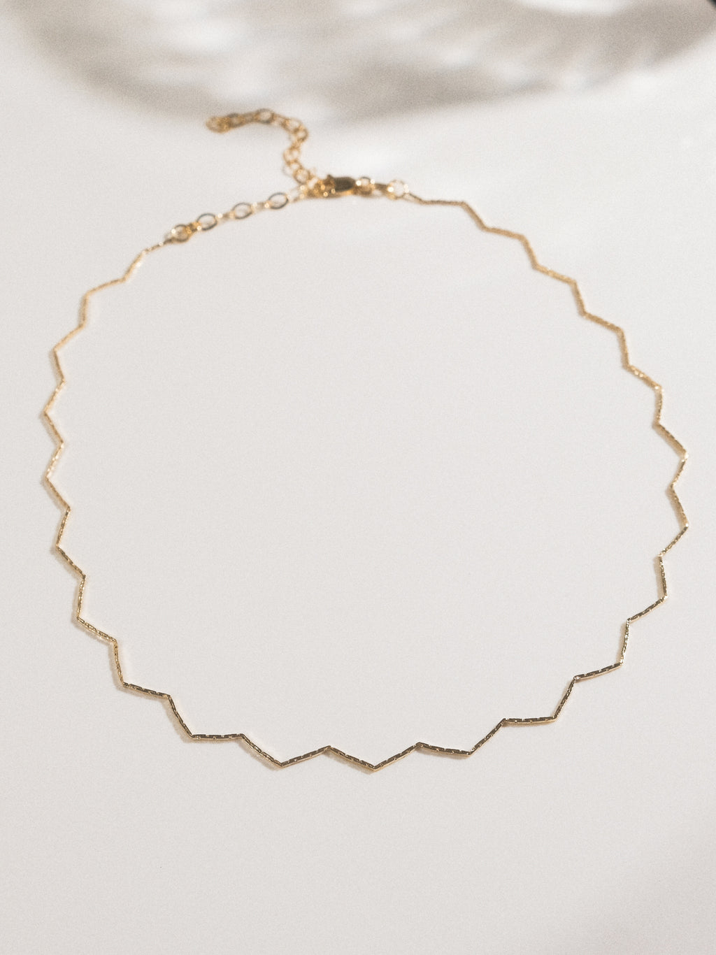 Gia Gold Filled Choker