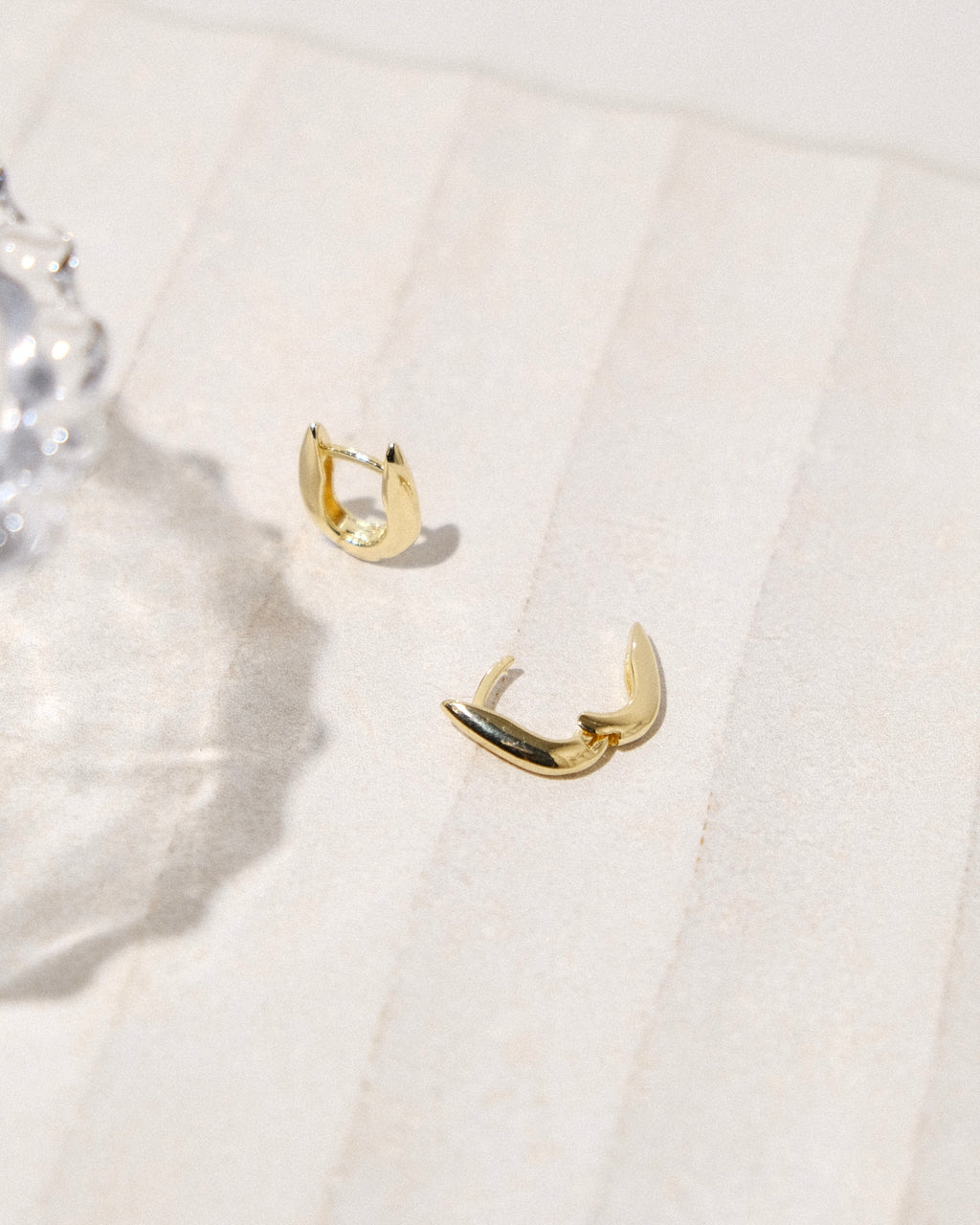 Xenox Gold Filled Hoops