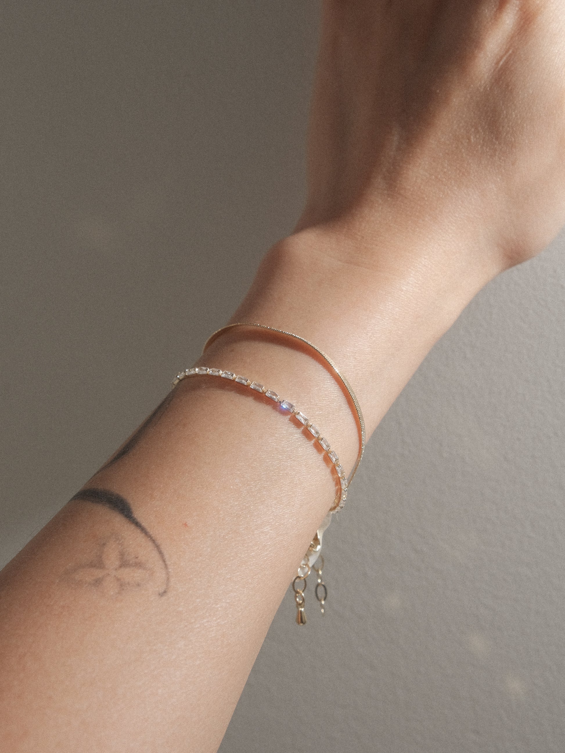 Soli Gold Filled Tennis Bracelet