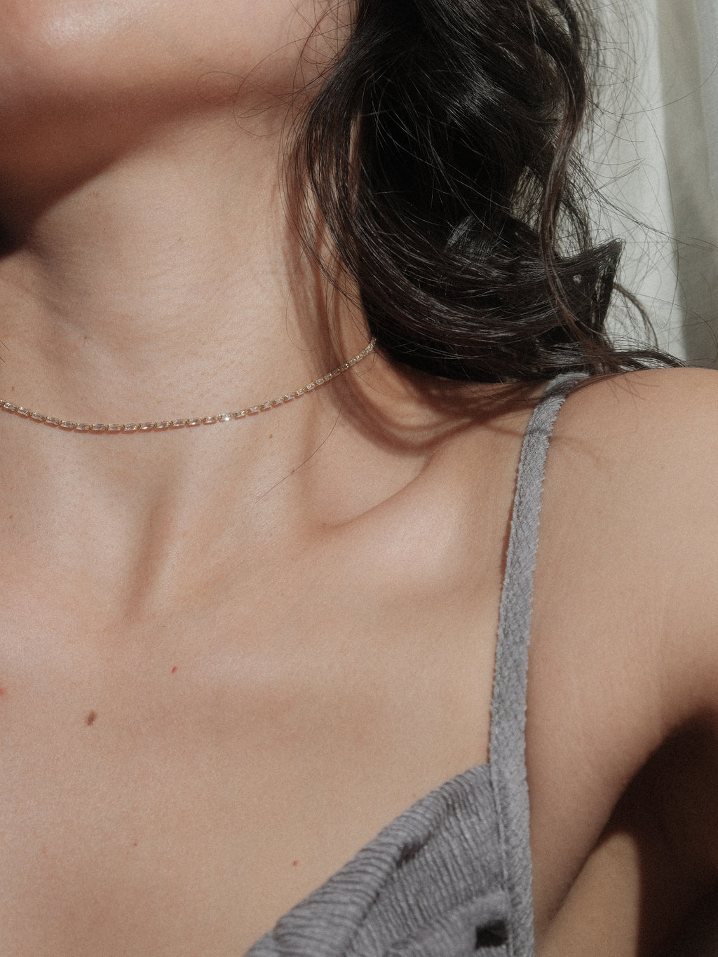 Soli Gold Filled Tennis Necklace