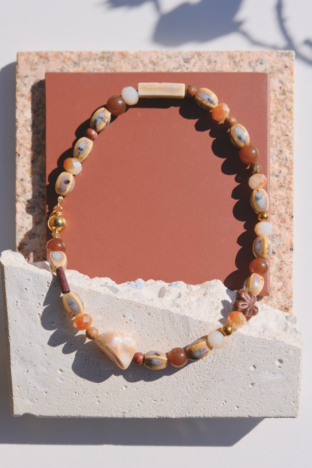 Warm Sun Bare Shoulders Necklace