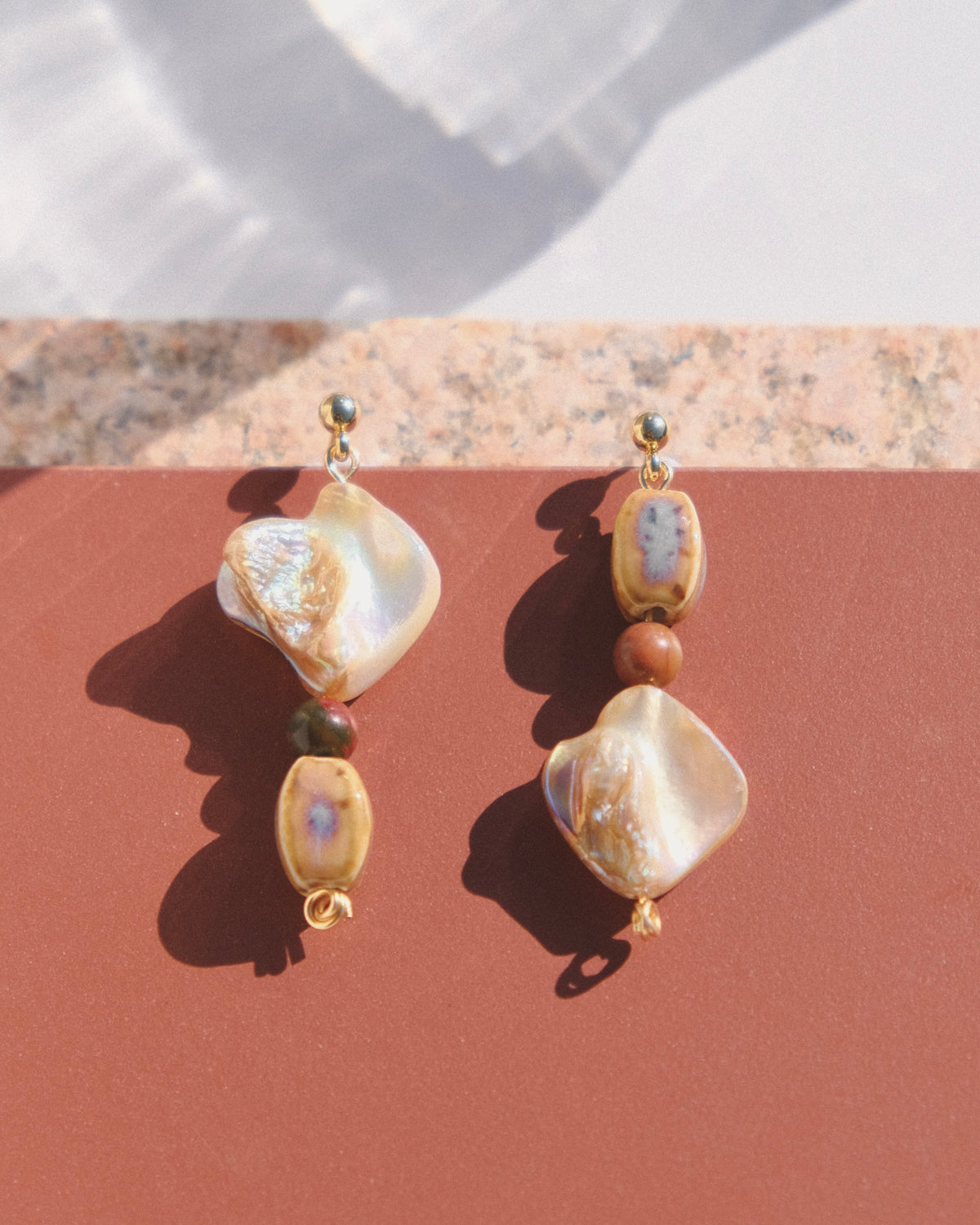 First Dip of Summer earrings