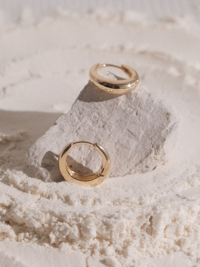 Aiko Gold Filled Hoops