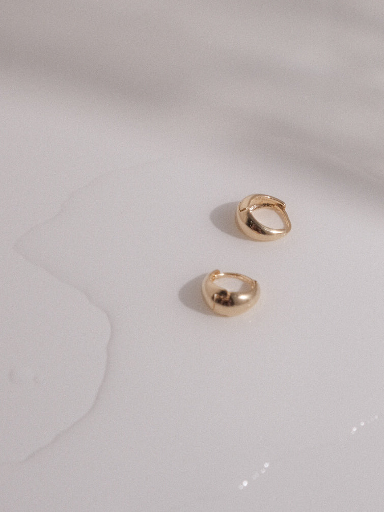 Arin Gold Filled Hoops