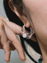 Load image into Gallery viewer, ZEPHYR hoop earrings