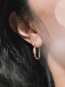 LAURENT hoop earrings