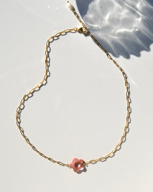 NOELLE necklace - Real Pink