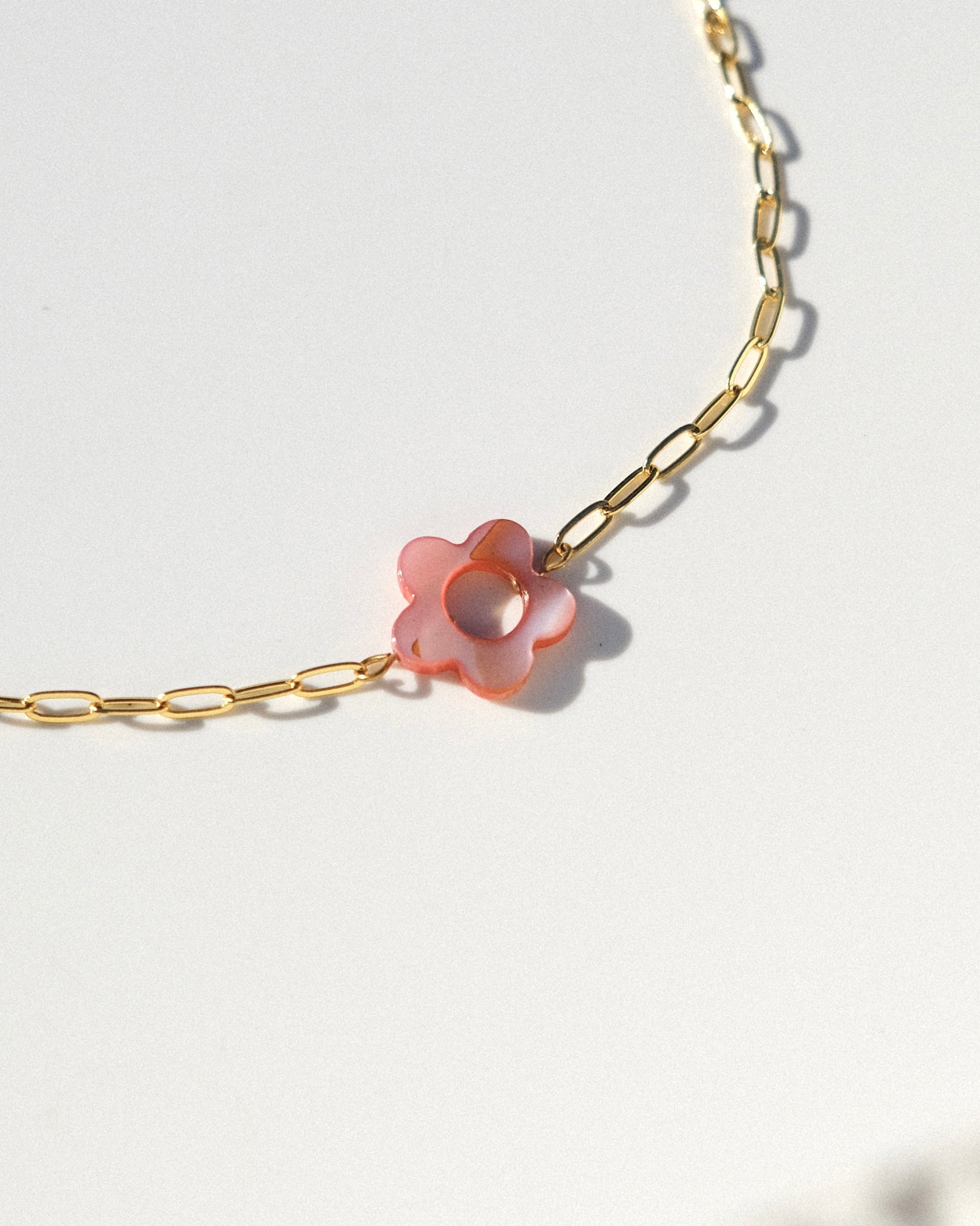 NOELLE necklace - Real Pink
