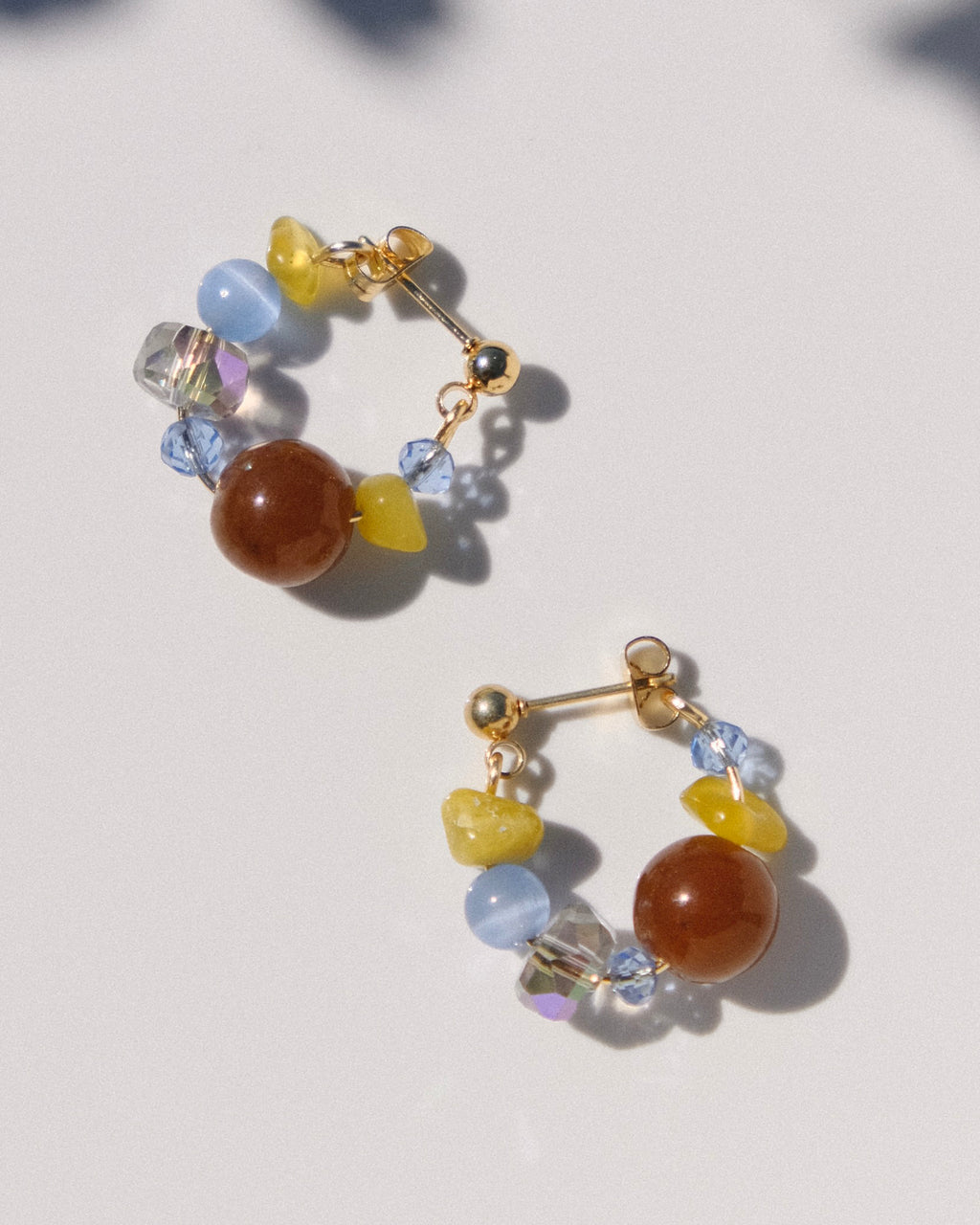 Nothing Too Serious Today hoop earrings
