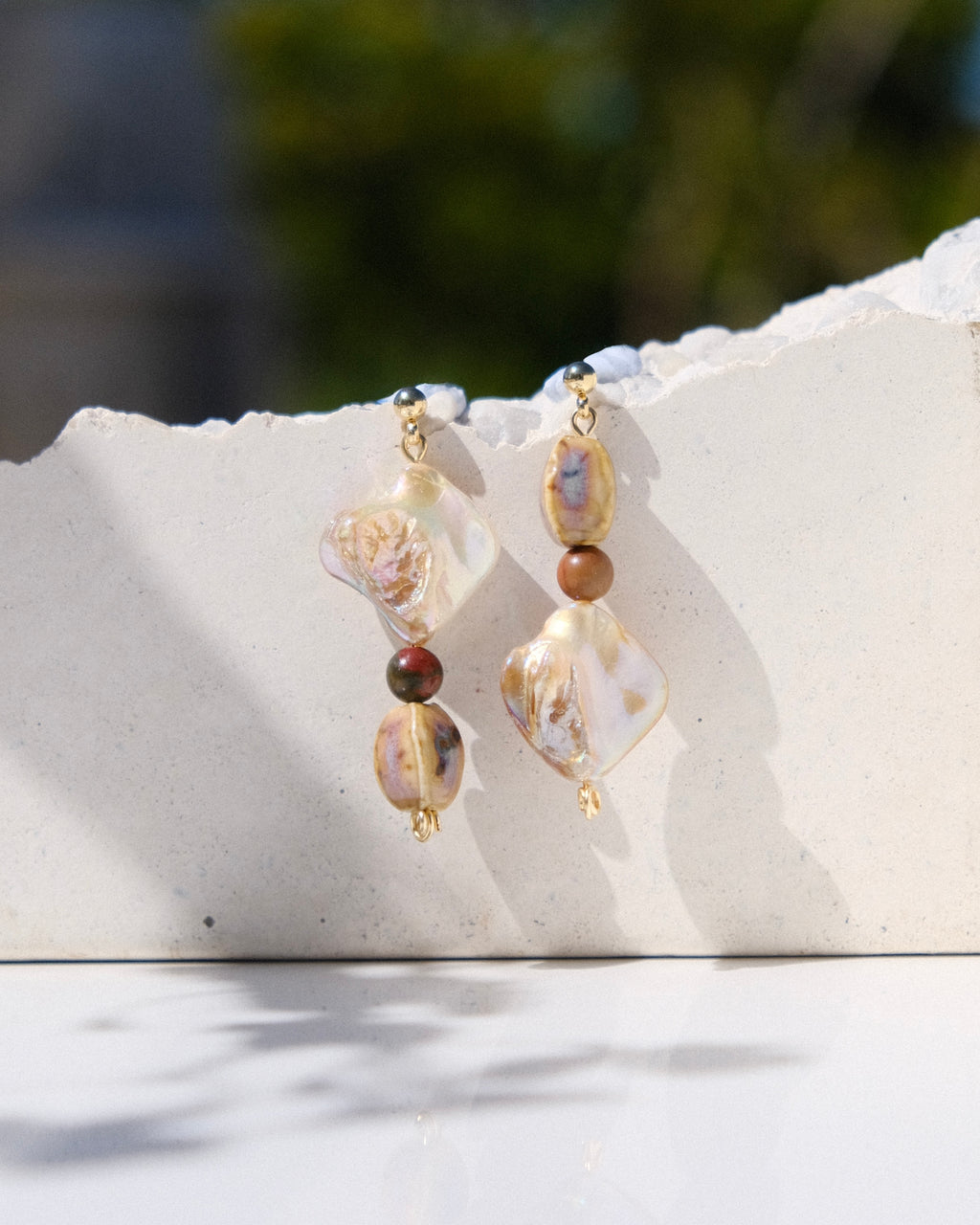 First Dip of Summer earrings