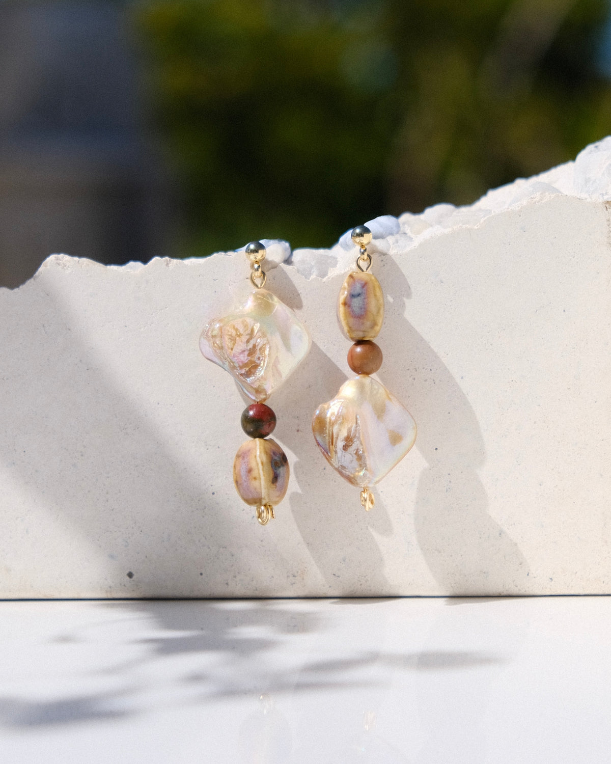 First Dip of Summer earrings