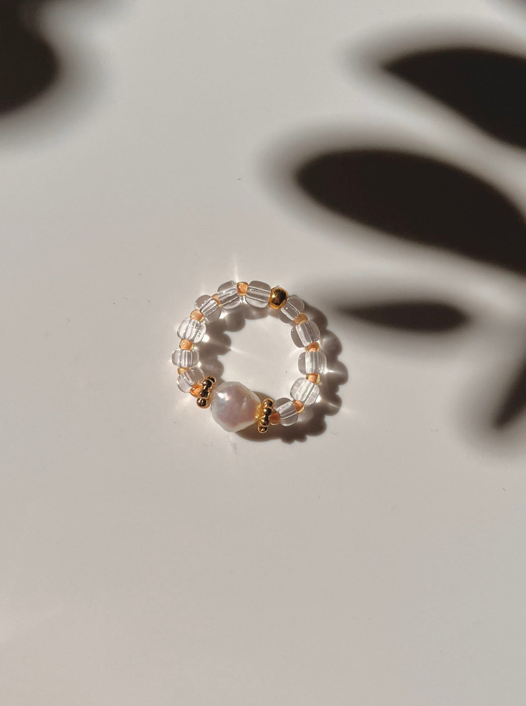 Fresh Water Pearl Beaded Ring