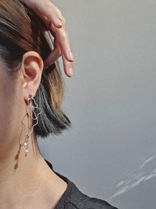 ALAIA earrings - Silver