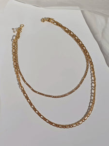 CRYSTAL & LEO two way necklace