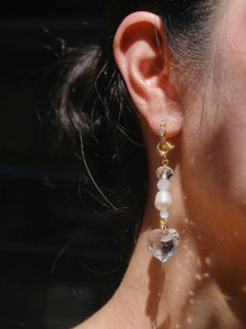 RUE charm earrings