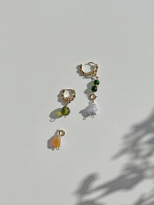 IRRA charm earrings