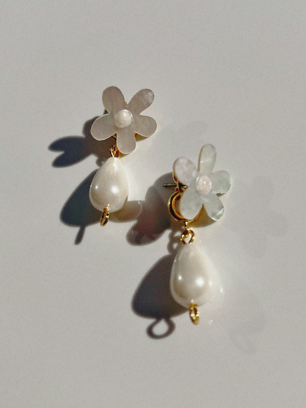 ELLERY + TEARDROP PEARL charm earrings