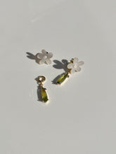 Load image into Gallery viewer, wholesale ELLERY + GEMSTONE LEAF earrings